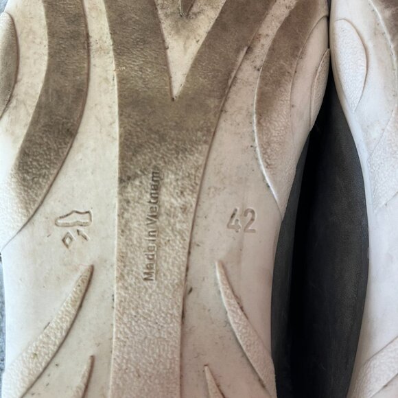 Remonte Jean Print Blue Lace Up Leather Sneakers - Picture 10 of 16